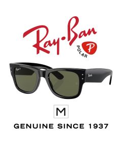 Lunettes de soleil d'origine > Ray-Ban 0840S · Mega Wayfarer 901/58 Polar