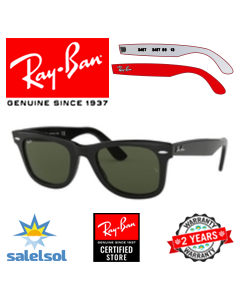 2x Branches Rechange Originales > Ray-Ban 2140 Wayfarer 