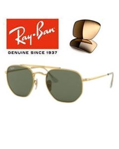 2x Lentilles de Remplacement Originales > Ray-Ban 3648 - The Marshall