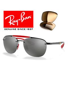 2x Lentilles de Remplacement d'Origine > Ray-Ban 3662-M Ferrari