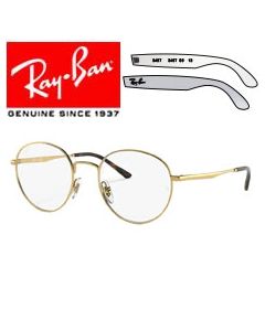 2x Branches de remplacement originales pour lunettes Vista Ray-Ban 3681V