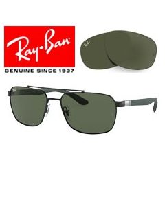 2x Lentilles de remplacement originales > Ray-Ban 3701