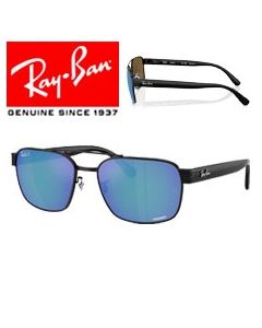 2x Temples de remplacement originales > Ray-Ban 3751-CH - Chromance