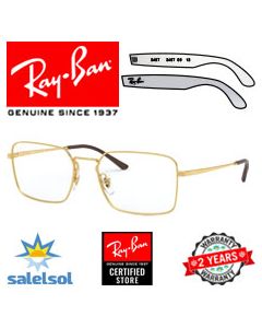 2x Branches de remplacement originales pour lunettes Vista Ray-Ban 6440
