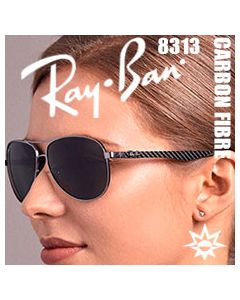 Lunettes de Soleil Originales > Fibre Carbone Ray-Ban 8313