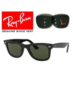 2x Verres Rechange Originales > Ray-Ban 2140 Wayfarer 