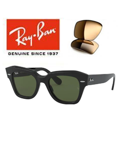 2x Verres Rechange Originales > Ray-Ban 2186 · State Street