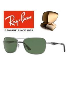2x Verres Rechange Originales > Ray-Ban 3515
