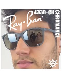 Lunettes de soleil Ray-Ban 4330-CH · Chromance Polar