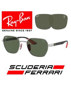 2 paires de verres de rechange d'origine > Ray-Ban 3794-M · Ferrari