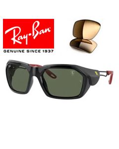 2 paires de verres de rechange d'origine > Ray-Ban 4367-M · Ferrari